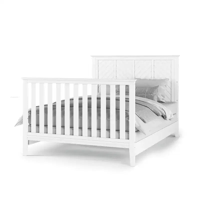 Child Craft Atwood 4-in-1 Convertible Crib, Converts to Day Bed, Toddler Bed and Full Size Bed, 3 Mattress Positions, Baby Safe Finish