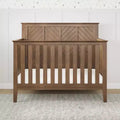 Child Craft Atwood 4-in-1 Convertible Crib, Converts to Day Bed, Toddler Bed and Full Size Bed, 3 Mattress Positions, Baby Safe Finish