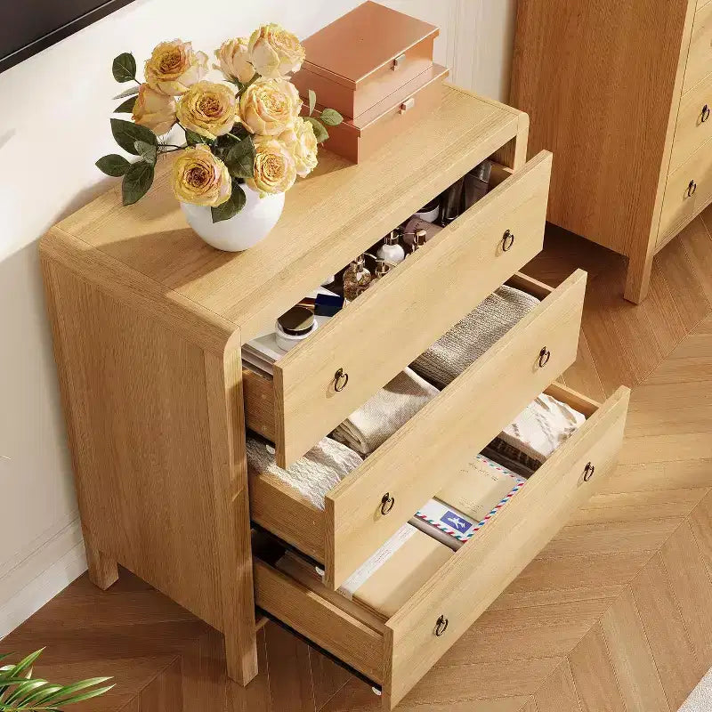 Drawer chest of drawers for bedroom, modern closet, dresser, wooden storage clothes organizer for bedroom, living room, hallway