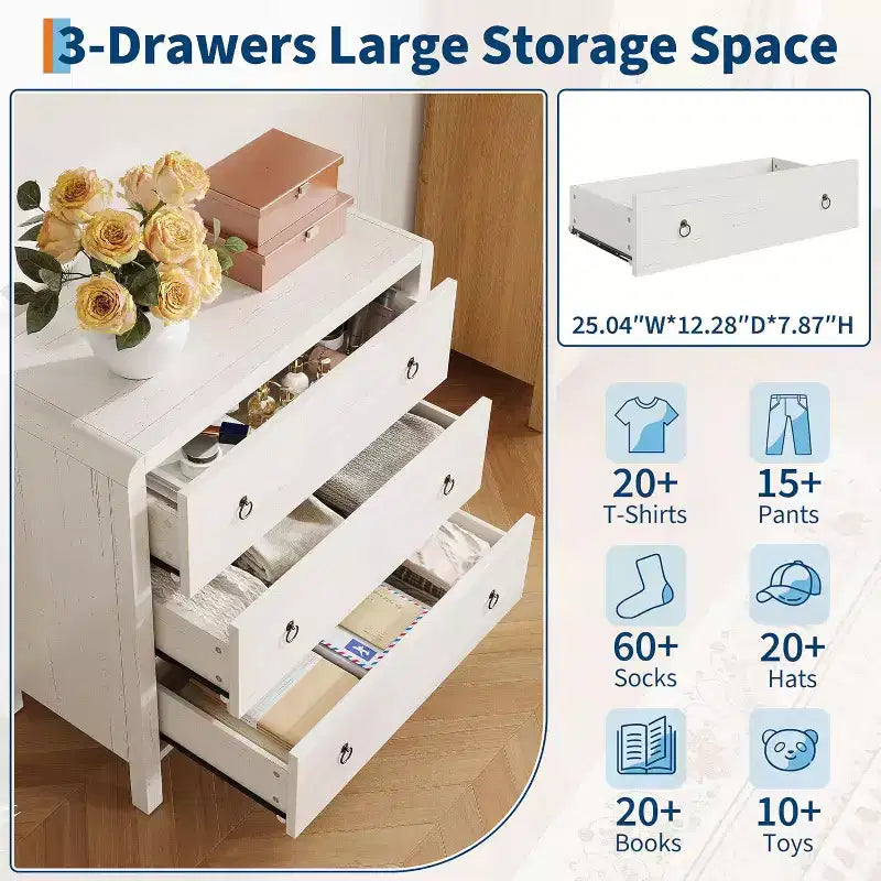 Drawer chest of drawers for bedroom, modern closet, dresser, wooden storage clothes organizer for bedroom, living room, hallway