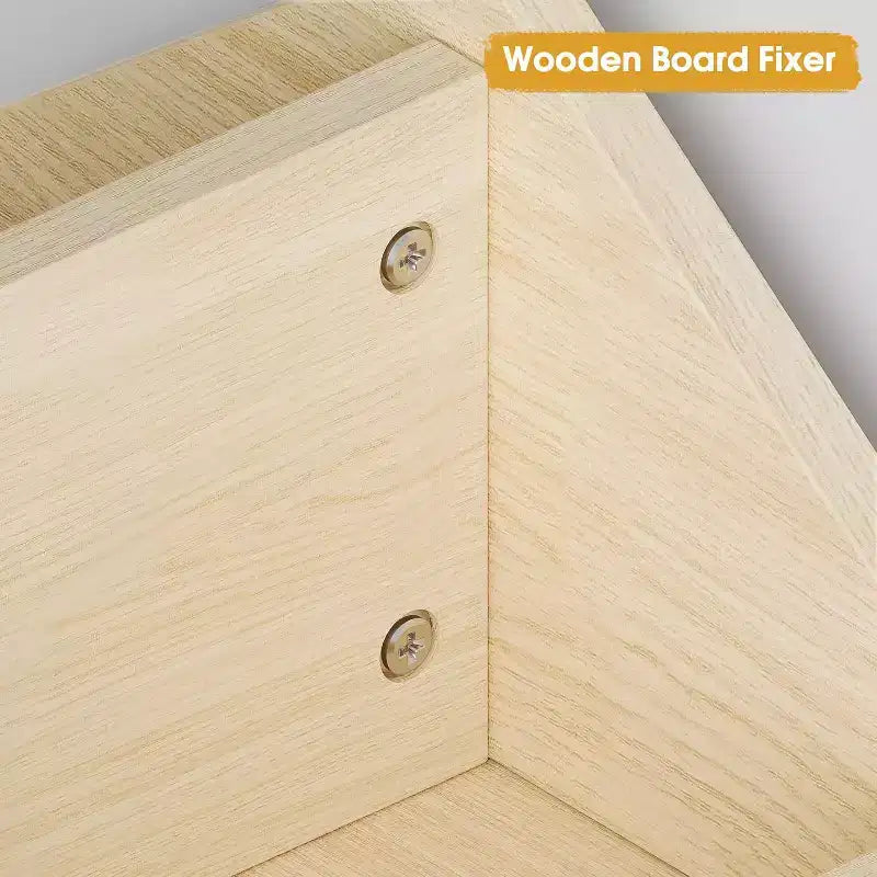 Toy Storage Organizer 8-Cubby Kids Bookshelf Natural Bookcase Toddlers Playhouse Cabinet Shelf for Boys Girls Wooden Cubby Storage Toy Shelf