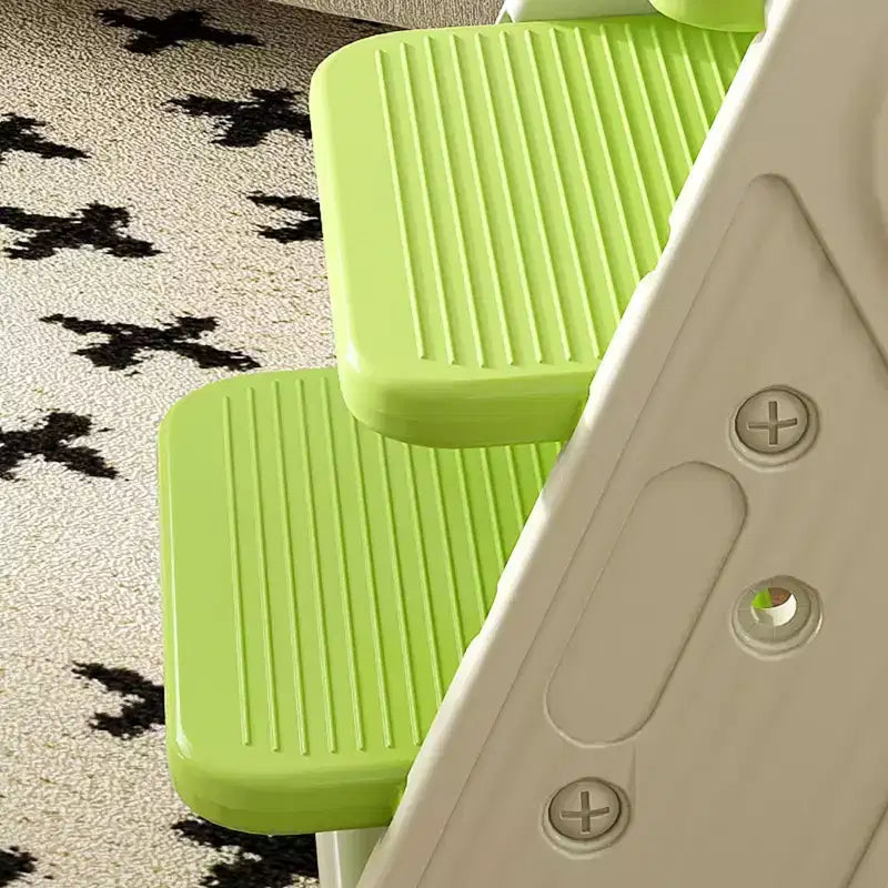 GDFStudio Sarun Modern Polyethylene Multi Functional Kids Dining Chair with Adjustable Footrest and Movable Tray