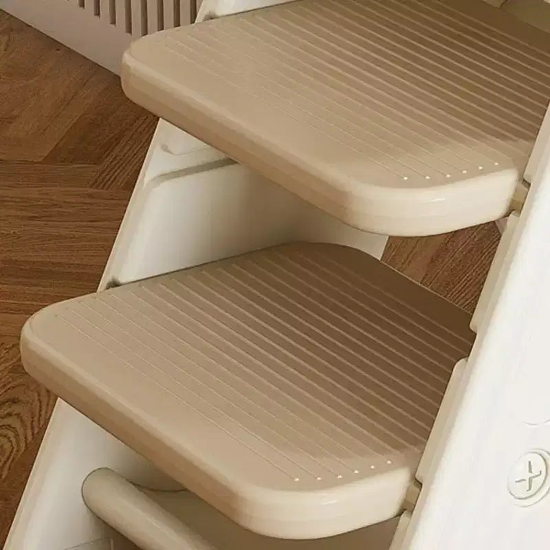 GDFStudio Sarun Modern Polyethylene Multi Functional Kids Dining Chair with Adjustable Footrest and Movable Tray