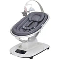 GustoWave Baby Swing for Infants & Toddlers, 5 Motion Modes & Speeds, Remote Control, Reclining Seat with 5-Point Harness, 5 Preset Music