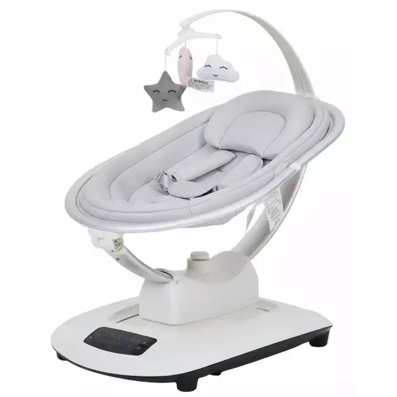 GustoWave Baby Swing for Infants & Toddlers, 5 Motion Modes & Speeds, Remote Control, Reclining Seat with 5-Point Harness, 5 Preset Music