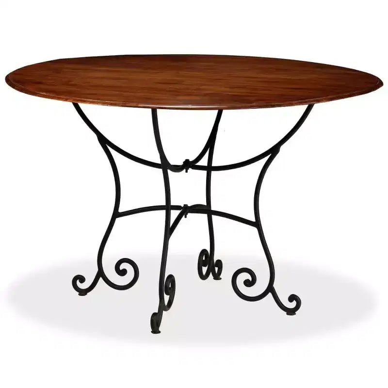 vidaXL Dining Table Honey finish Solid acacia wood Medium Durable - 47.2 x 29.9