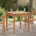 vidaXL Dining Table Teak Fine sanded teak hardwood with a water-based finish