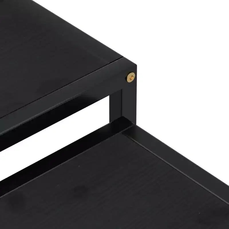 vidaXL Tea Tables Accent Nesting Coffee End Table for Living Room 2 Pcs MDF