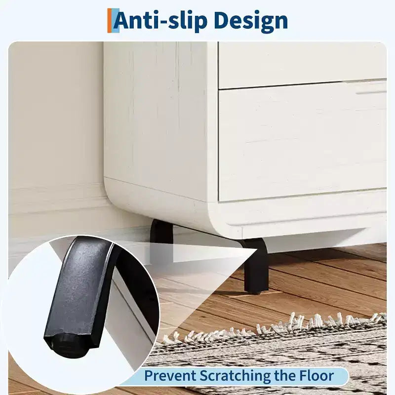 Acekool 5-Drawer Handleless Dresser, Modern Storage Chest for Bedroom or Apartment