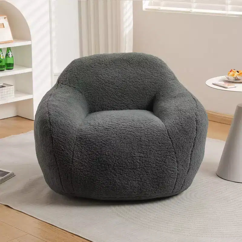 TUYOHW Oversized Bean Bag Chair with Armrests, Memory Foam Filled Floor Chair for Maximum Comfort, Giant Comfy Sofa for Living Room