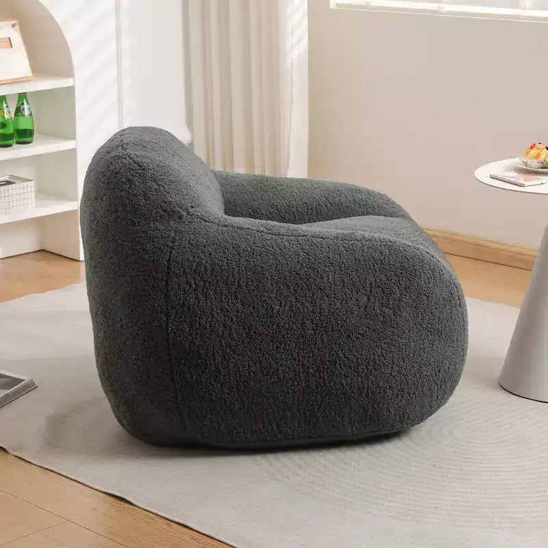 TUYOHW Oversized Bean Bag Chair with Armrests, Memory Foam Filled Floor Chair for Maximum Comfort, Giant Comfy Sofa for Living Room