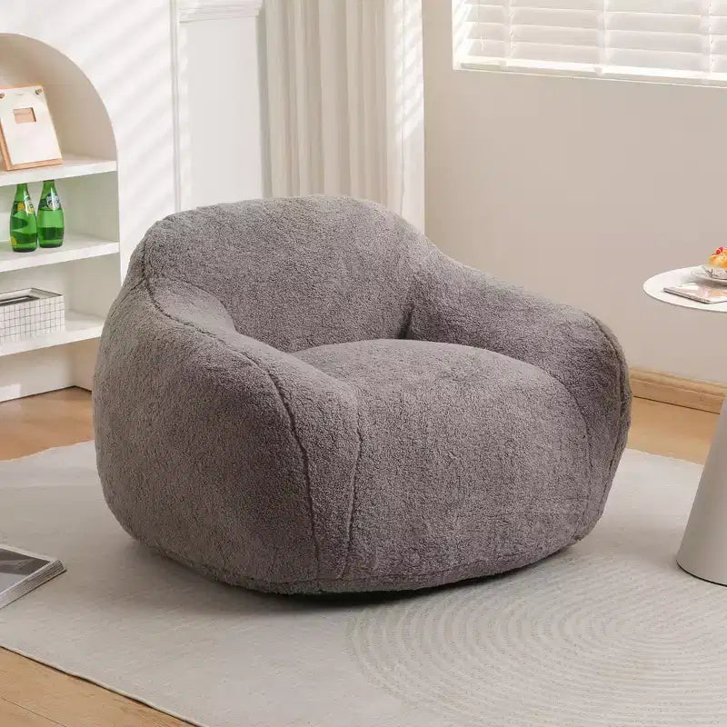 TUYOHW Oversized Bean Bag Chair with Armrests, Memory Foam Filled Floor Chair for Maximum Comfort, Giant Comfy Sofa for Living Room