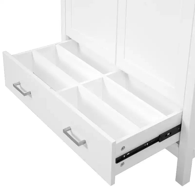 36 Bathroom Vanity Sink Combo with Storage, Bathroom Storage Cabinet with Drawer and Shelves