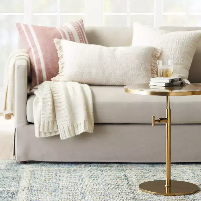 Adjustable Brass Side Table - Threshold™ designed with Studio McGee
