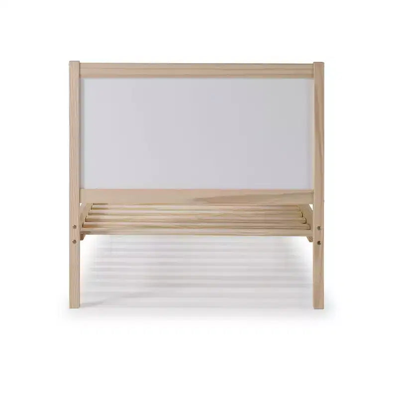 Twin Mod Bed White - Alaterre Furniture: Pine Frame, No Box Spring Required, Kids' Bedroom Daybed